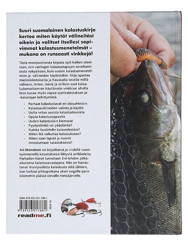 Suuri suomalainen kalastuskirja - Manninen, Ari - Tietokirjat ja oppaat - 10105387682 - 1