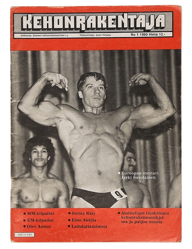 Kehonrakentaja N:o 1/1980 - Jouni Virtamo - Lehdet - 10105387691 - 0