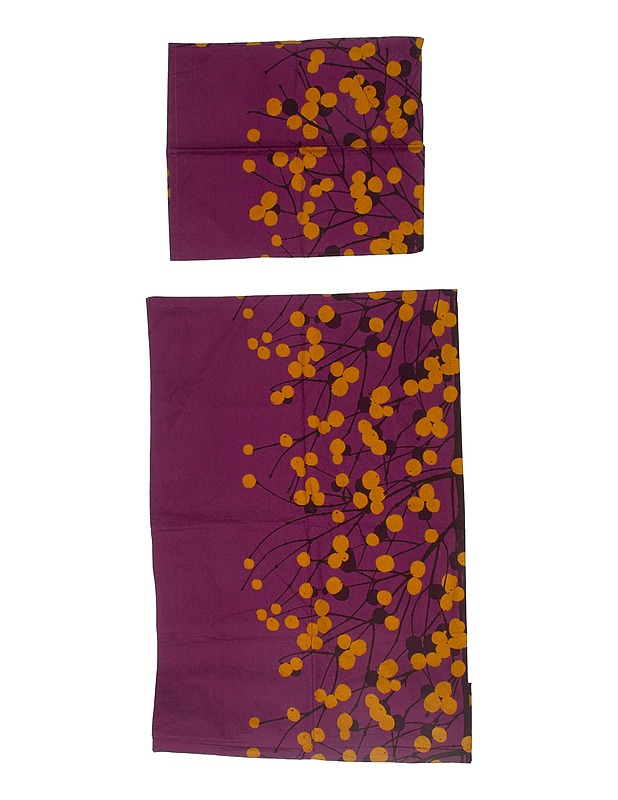 MARIMEKKO Lumimarja pussilakana ja tyynyliina, 145x210 cm - Liinavaatteet - 10105387715 - 0