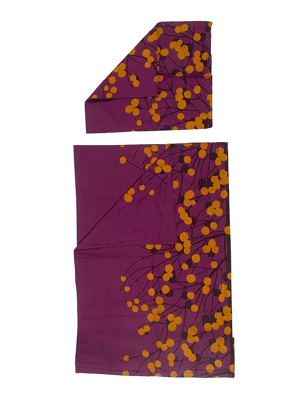 MARIMEKKO Lumimarja pussilakana ja tyynyliina, 145x210 cm - Liinavaatteet - 10105387715 - 1