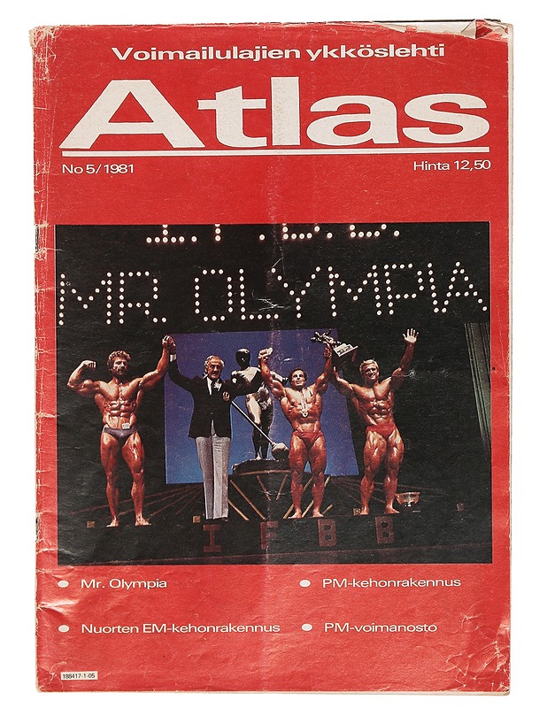 Atlas-lehti N:o 5/1981 - Lehdet - 10105387714 - 0