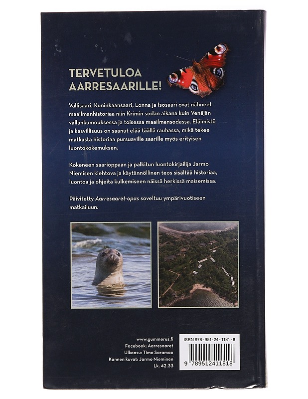 Aarresaaret-opas : Vallisaari - Kuninkaansaari - Lonna - Isosaari - Jarmo Nieminen - Tietokirjat ja oppaat - 10105387748 - 1