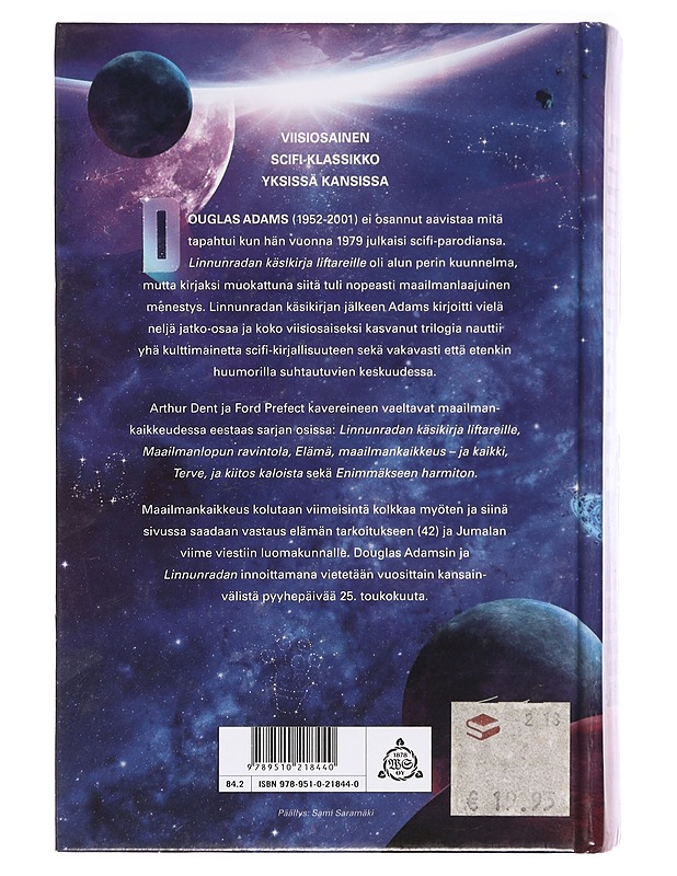 Linnunrata : viisiosainen trilogia - Adams, Douglas - Fantasia- ja scifi - 10105387770 - 1