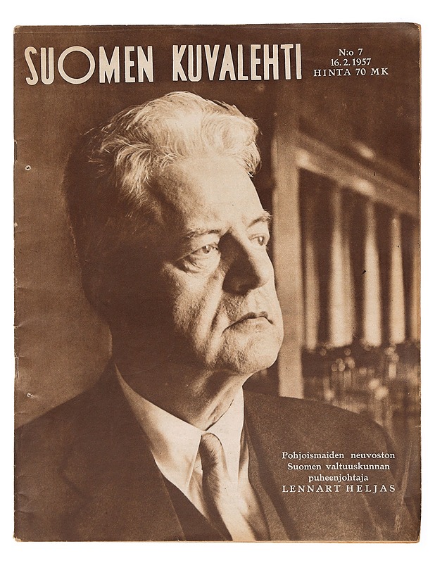 Suomen Kuvalehti N:o 7/1957 - Lehdet - 10105387807 - 0