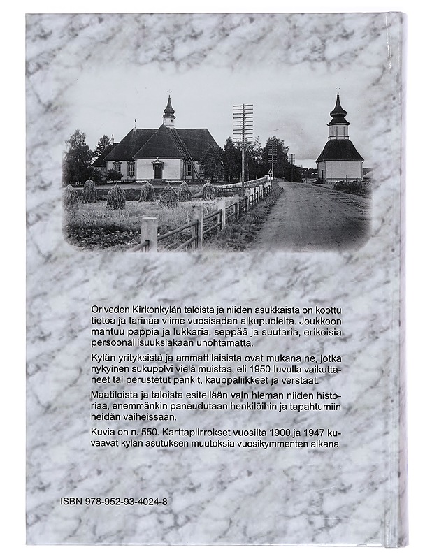 Oriveden kirkonkylä : ihmisiä ja elämää 1900-luvun alkupuoliskolla - Eerola, Juhani - Historiakirjat - 10105387808 - 1