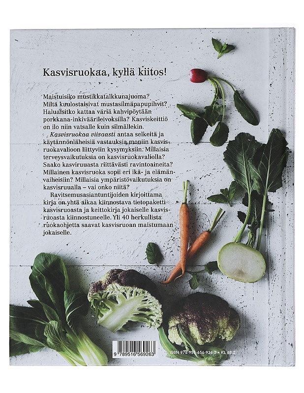 Kasvisruokaa viisaasti - Voutilainen, Eeva - Ruokakirjat - 10105387812 - 1