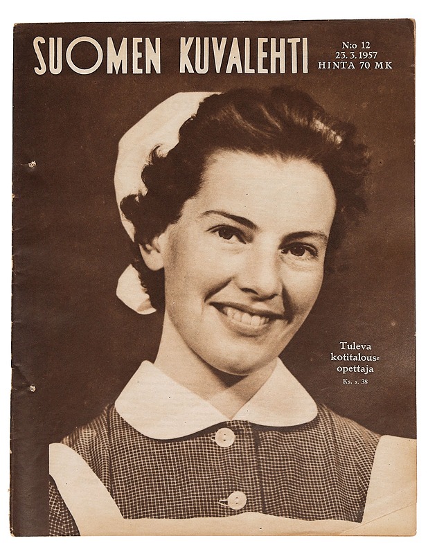 Suomen kuvalehti N:o 12/1957 - Lehdet - 10105387823 - 0