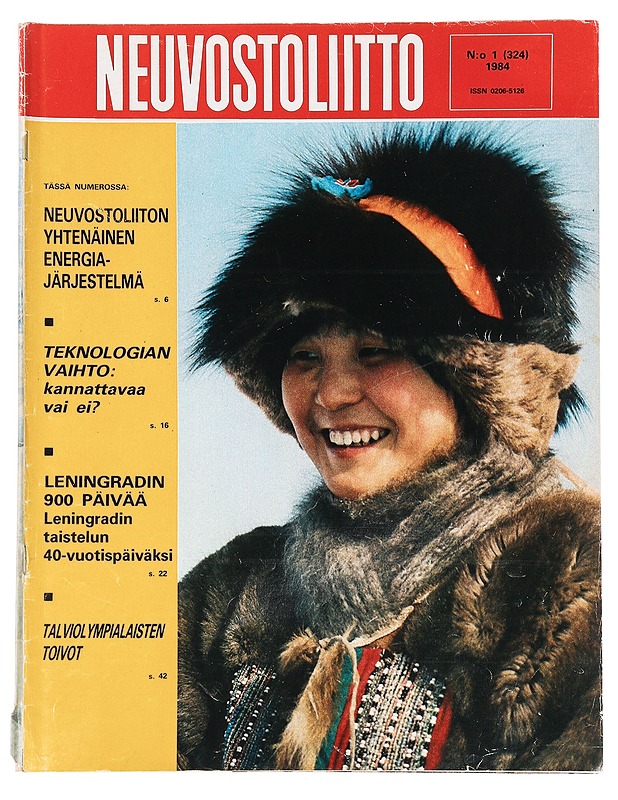 Neuvostoliitto N:o 1/1984 - Lehdet - 10105387862 - 0