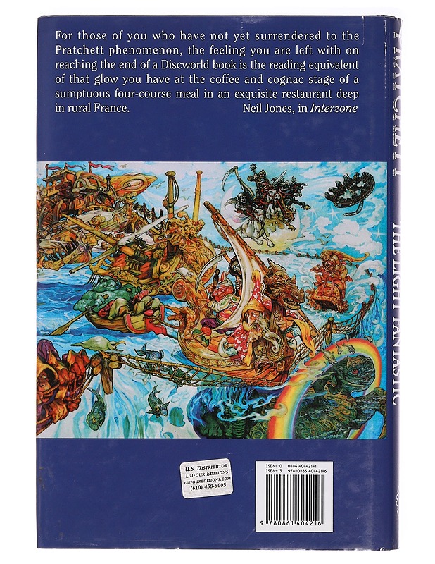 The First Discworld Novels: The Colour of Magic and The Light Fantastic -Pratchett, Terry - Fantasia- ja scifi - 10105387873 - 1