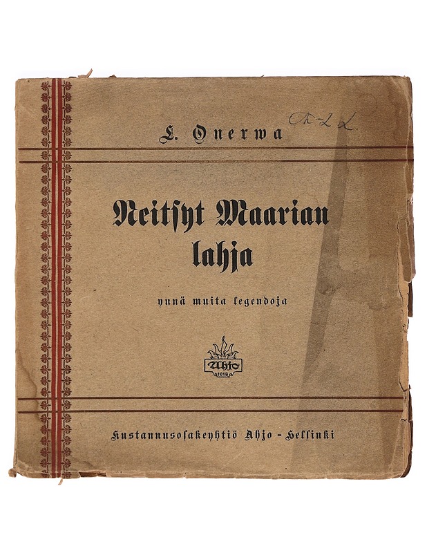 Neitsyt Maarian lahja - L. Onerva - Romaanit ja novellit - 10105387900 - 0