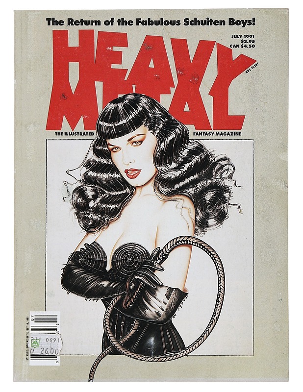 Heavy metal - The illutrated fantasy magazine 7/1991 - Sarjakuvat - 10105387909 - 0