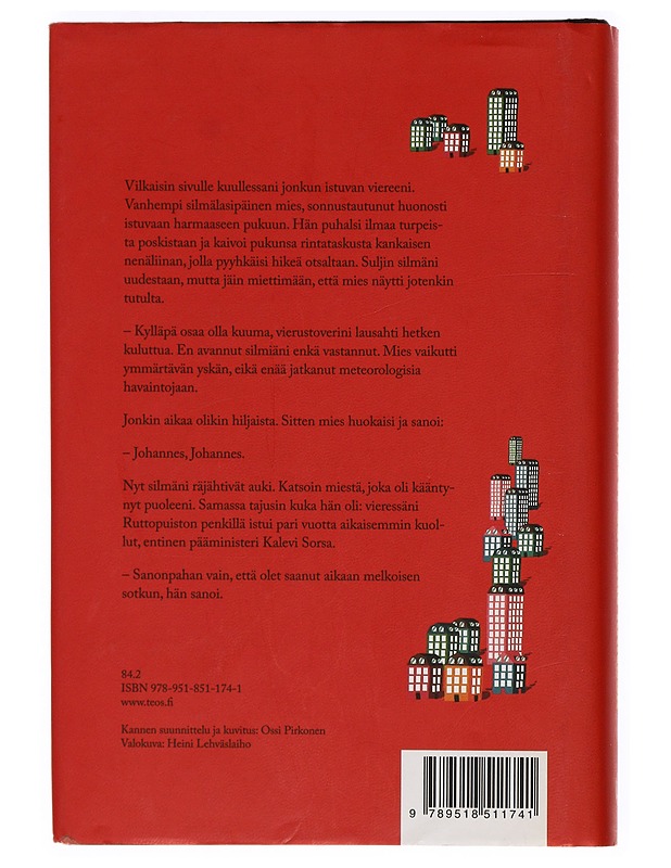 Kesä Kalevi Sorsan kanssa - Anssi Kela - Romaanit ja novellit - 10105387921 - 1