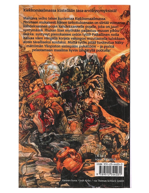 Johan riitti! - Pratchett, Terry - Fantasia- ja scifi - 10105387943 - 1