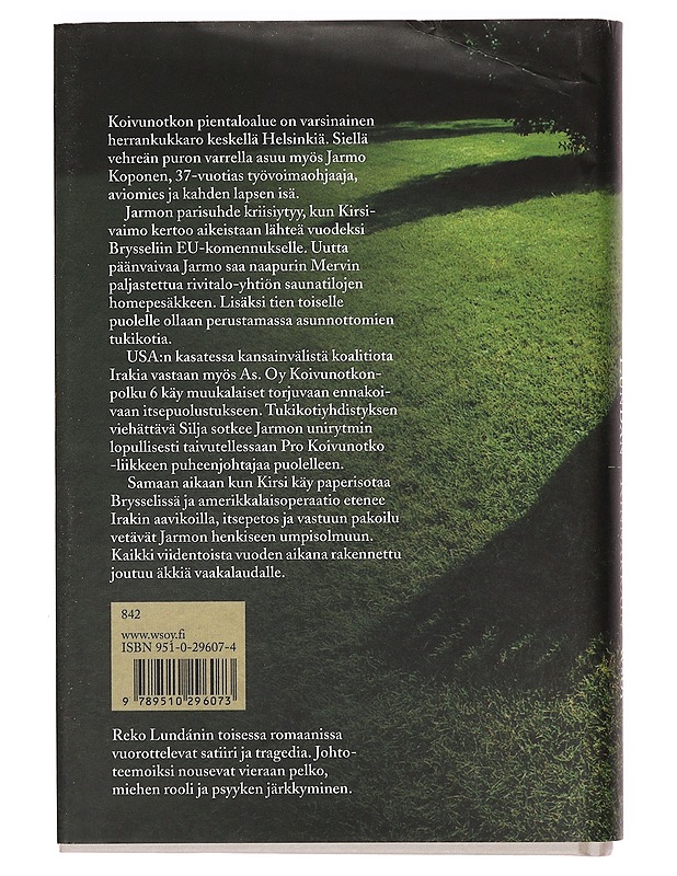 Rinnakkain - Reko Lundán - Romaanit ja novellit - 10105387979 - 1