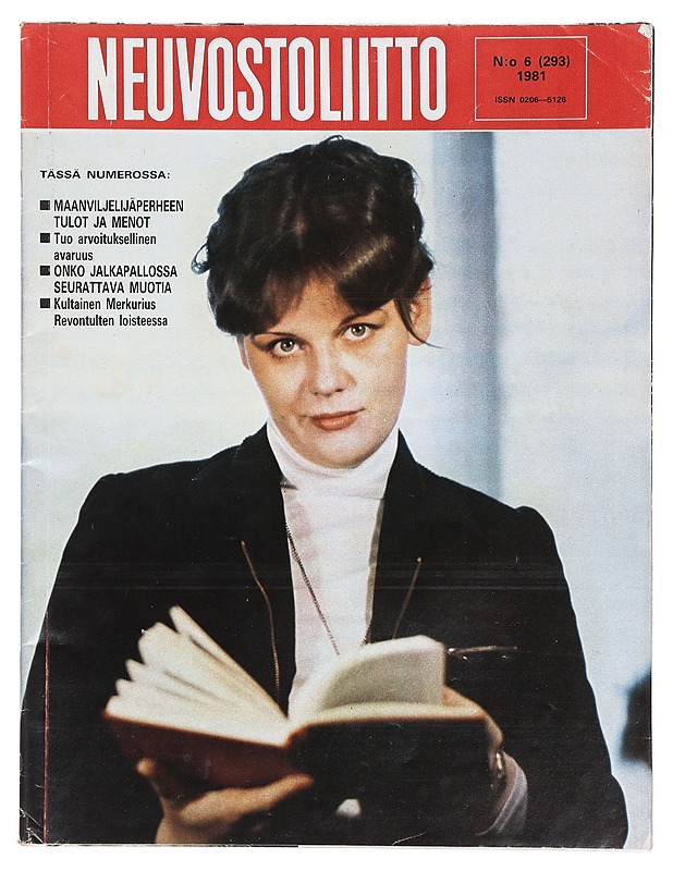 Neuvostoliitto N:o 6/1981 - Lehdet - 10105387968 - 0