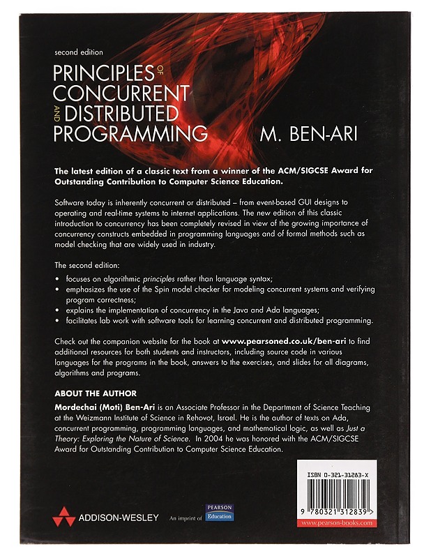 Principles of concurrent and distributed programming - M. Ben-Ari - Tietokirjat ja oppaat - 10105388003 - 1