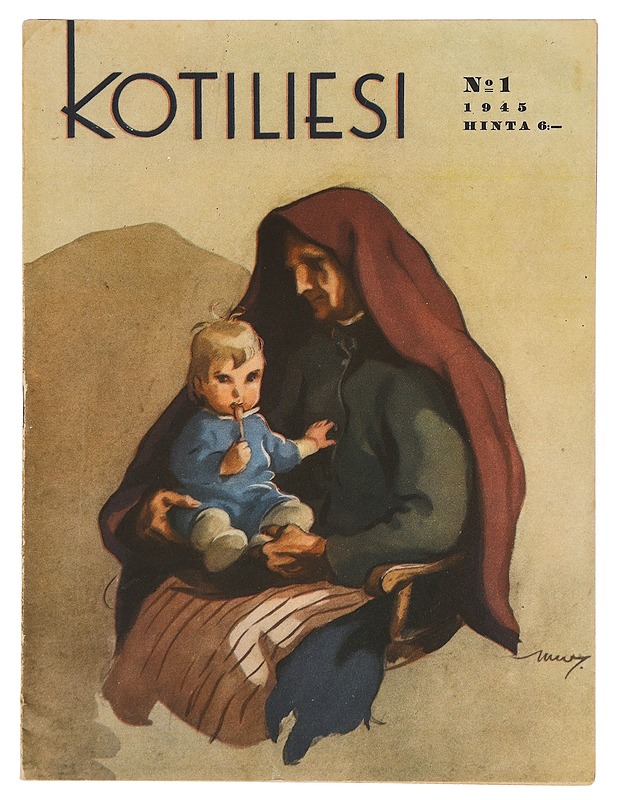 Kotiliesi 1/1945 - Lehdet - 10105388053 - 0