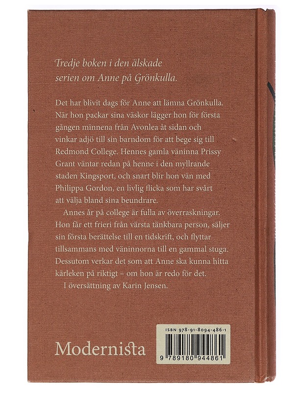 Anne från ön - Montgomery, L. M. - Romaanit ja novellit - 10105388103 - 1