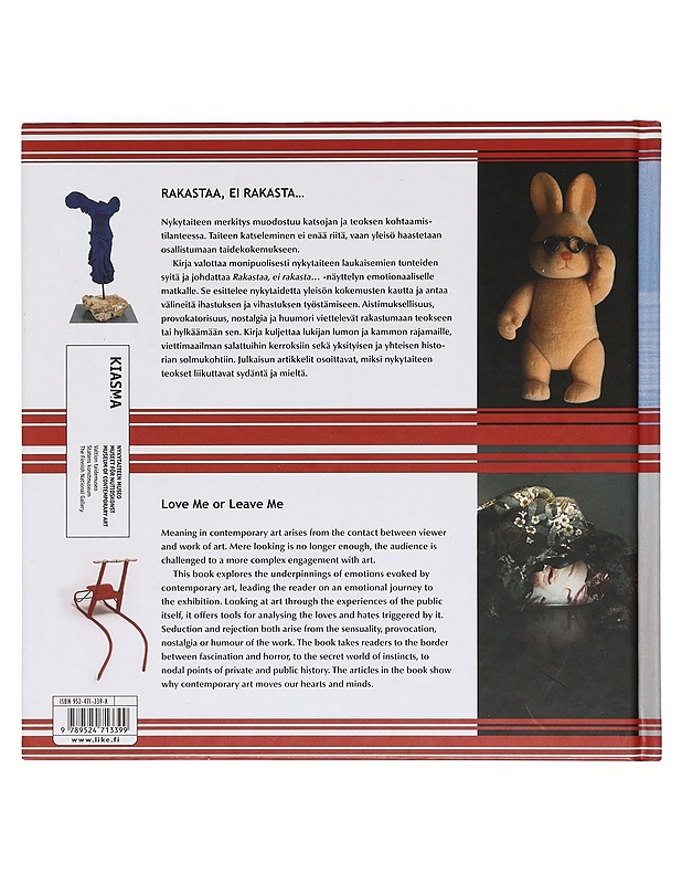 Rakastaa, ei rakasta... ; Nykytaiteen museo Kiasma - Taide- ja kulttuurikirjat - 10105388114 - 1