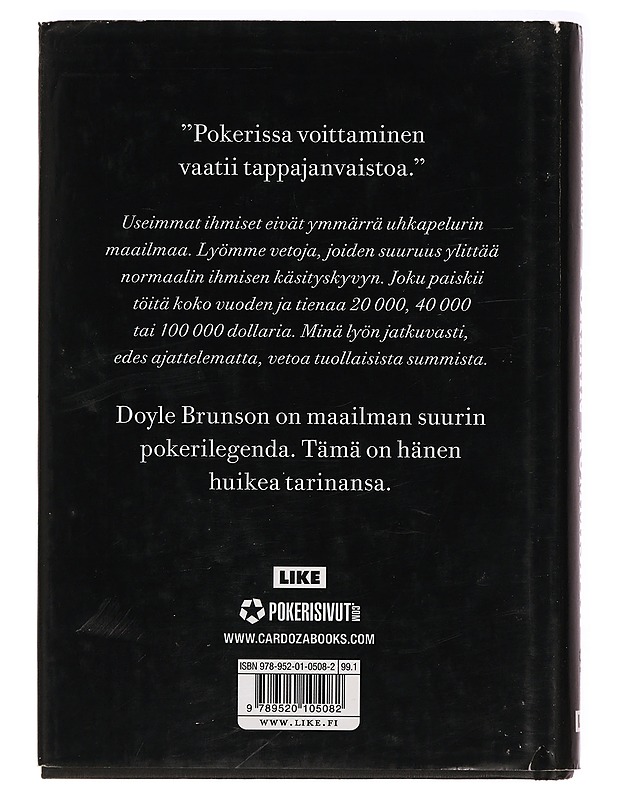 Pokerin kummisetä - Brunson, Doyle - Elämäkerrat ja muistelmat - 10105388116 - 1