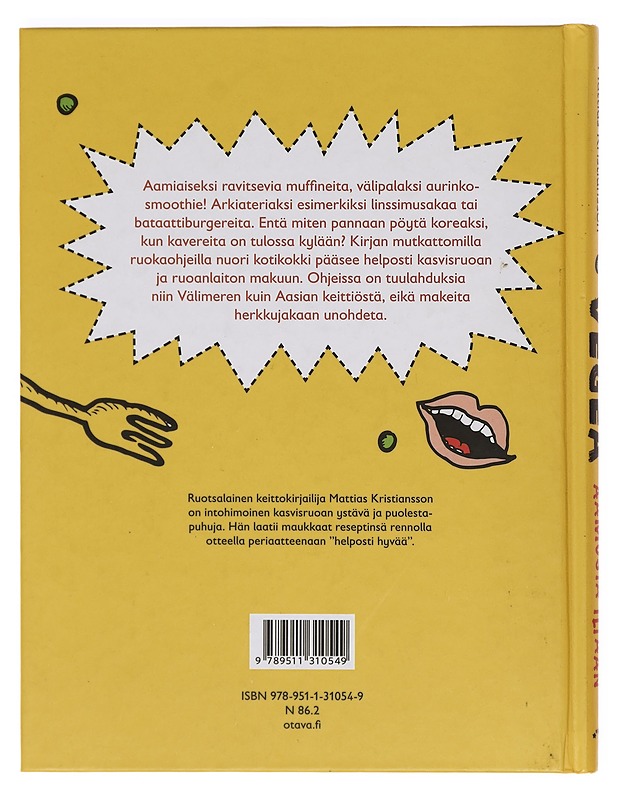 Vegeä aamusta iltaan - Kristiansson, Mattias - Ruokakirjat - 10105388130 - 1