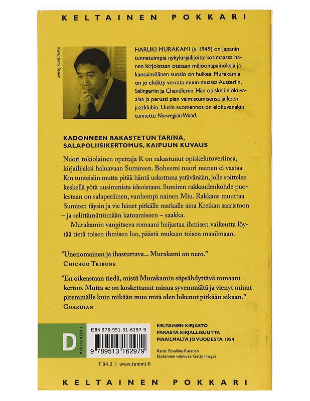 Sputnik-rakastettuni - Murakami, Haruki - Romaanit ja novellit - 10105388133 - 1
