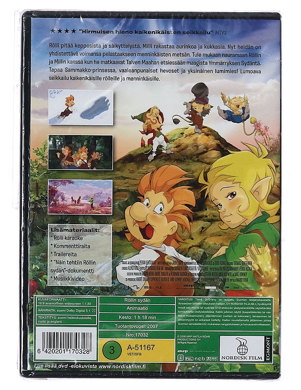 Röllin sydän - DVD - DVD-elokuvat - 10105388140 - 1