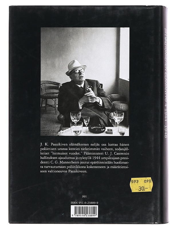 J. K. Paasikivi : valtiomiehen elämäntyö. 4, 1944-1948 - Polvinen, Tuomo - Elämäkerrat ja muistelmat - 10105388141 - 1
