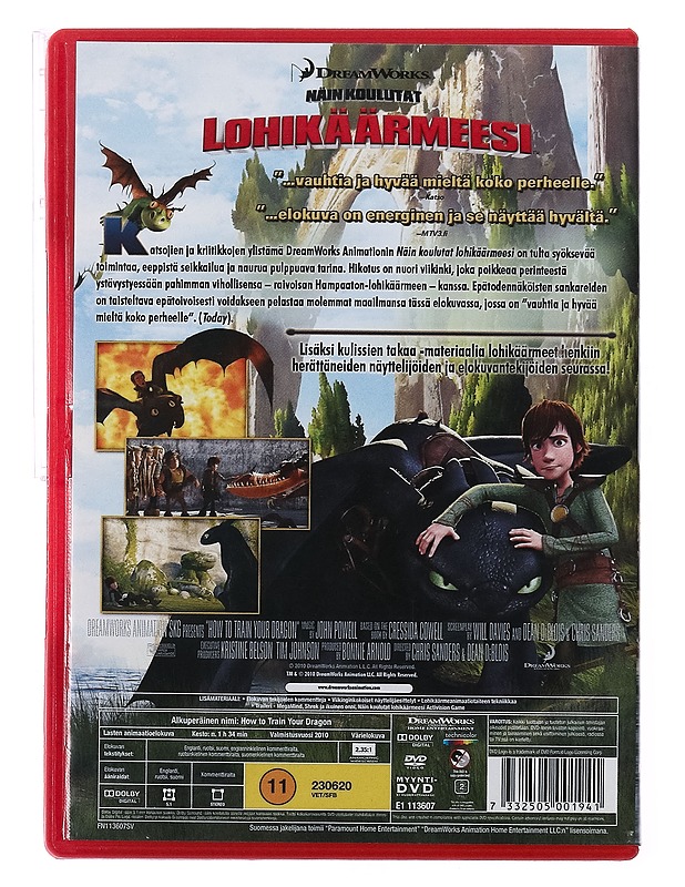 Näin koulutat lohikäärmeesi - DVD - DVD-elokuvat - 10105388201 - 1
