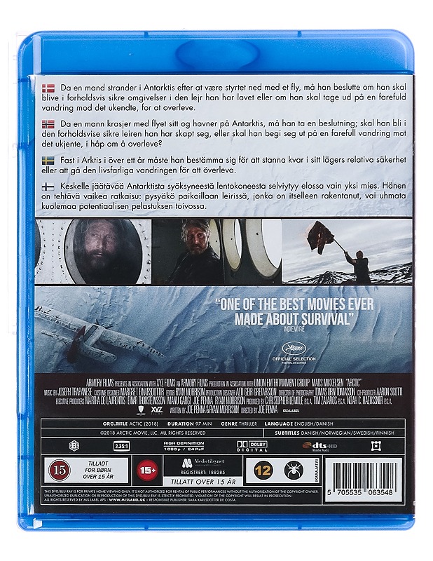 Arctic - Blu-Ray - Blu-ray-levyt - 10105388221 - 1