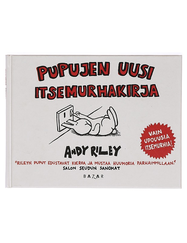 Pupujen uusi itsemurhakirja - Riley, Andy - Sarjakuvat - 10105388223 - 0
