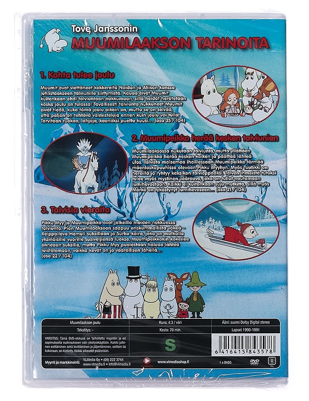 Muumi: Muumilaakson joulu - DVD - DVD-elokuvat - 10105388222 - 1