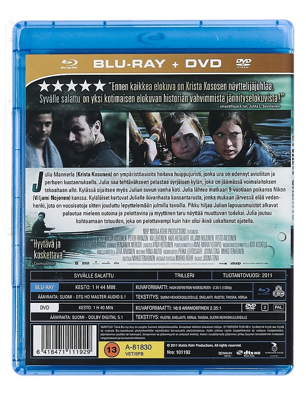 Syvälle Salattu - Blu-Ray+DVD - Blu-ray-levyt - 10105388231 - 1