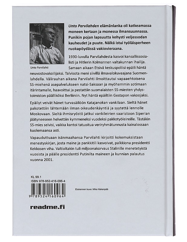 Suomalaisen SS-miehen tarina - Konttinen, Seppo - Elämäkerrat ja muistelmat - 10105388243 - 1