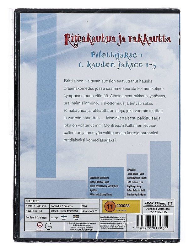 Rimakauhua ja rakkautta - DVD - DVD-elokuvat - 10105388256 - 1