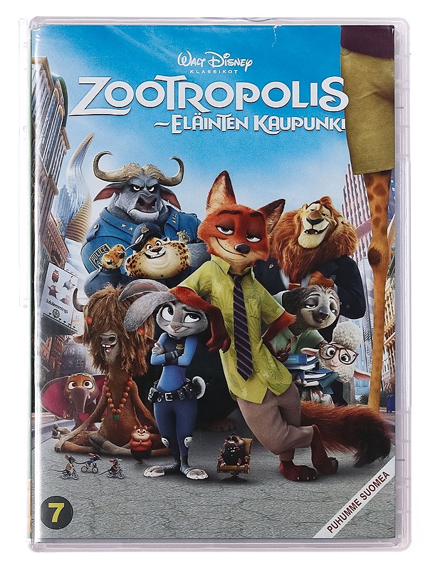 Zootropolis - eläinten kaupunki - DVD - DVD-elokuvat - 10105388276 - 0
