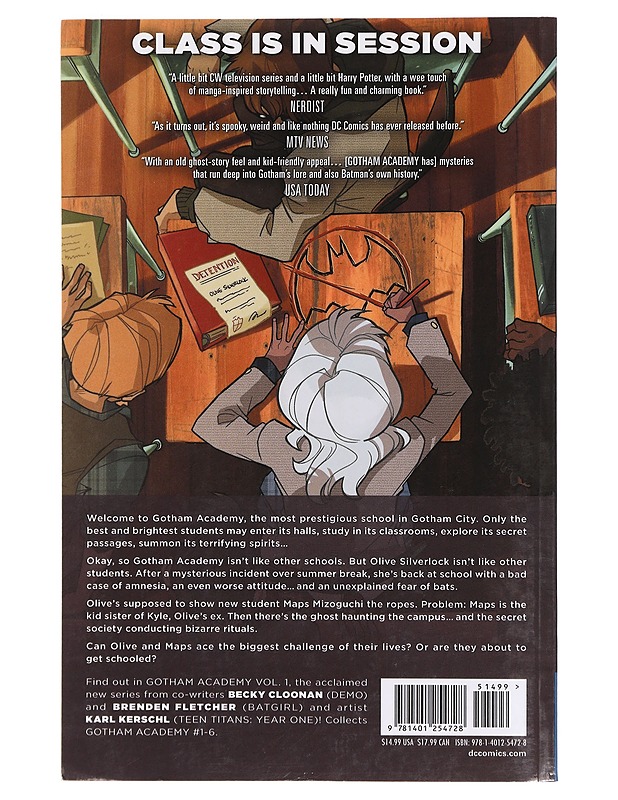 Gotham Academy. Volume 1, Welcome to Gotham Academy - Cloonan, Becky - Sarjakuvat - 10105388289 - 1