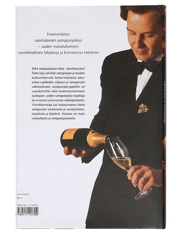 Elämäniloa ja samppanjaa - Jukka Sinivirta - Ruokakirjat - 10105388304 - 1