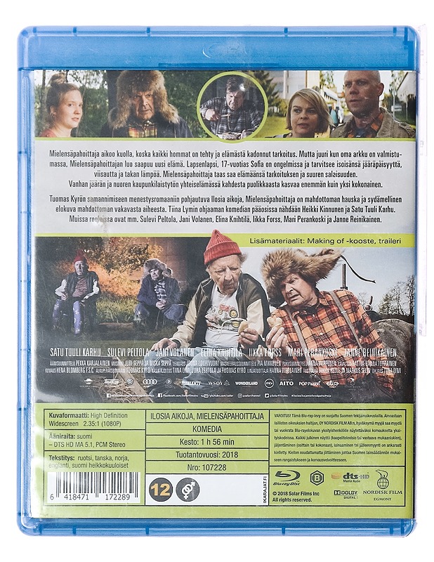 Iloisia Aikoja, Mielensäpahoittaja - Blu-Ray - Blu-ray-levyt - 10105388318 - 1