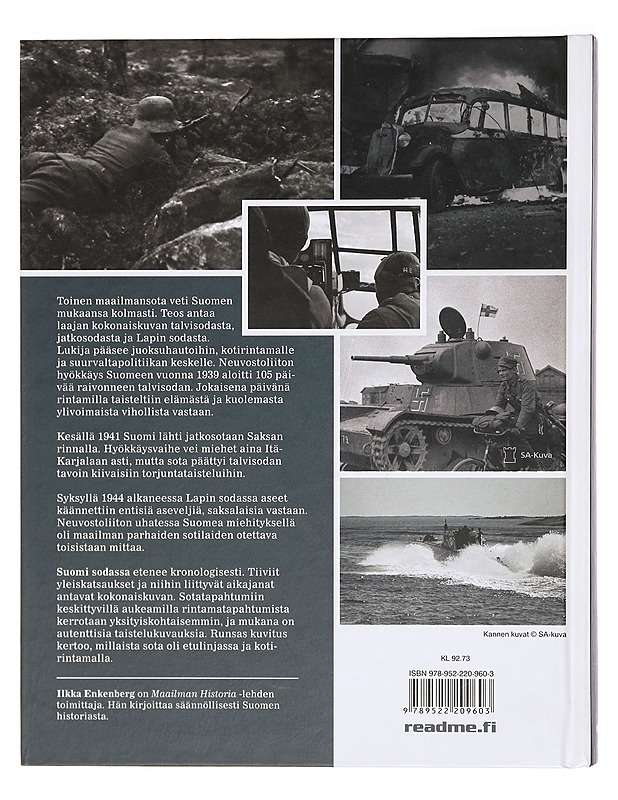 Suomi sodassa : päivä päivältä - Ilkka Enkenberg - Historiakirjat - 10105388347 - 1