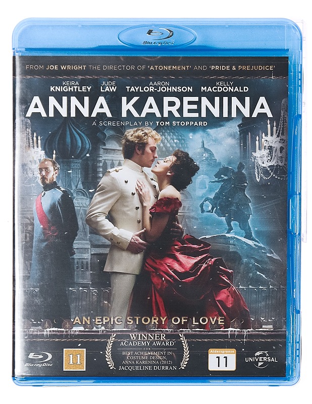 Anna Karenina - Blu-Ray - Blu-ray-levyt - 10105388355 - 0
