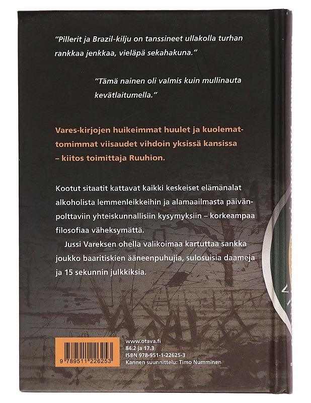 Vareksen vaeltava viisaus - Mäki, Reijo - Jännitys ja dekkarit - 10105388460 - 1