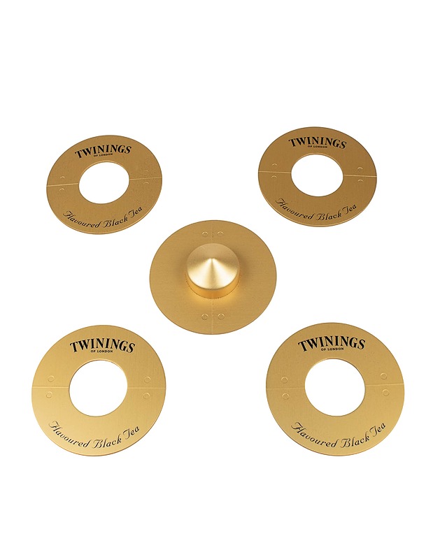 TWININGS Titanium Coasters lasinaluset, 4 kpl - Tarjoiluastiat - 10105388482 - 1