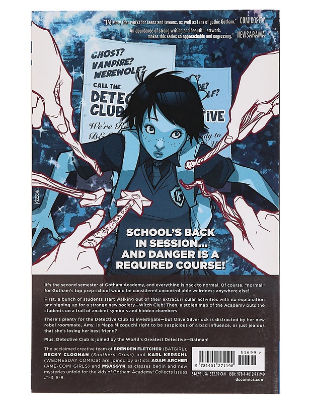 Gotham Academy: Second Semester Vol. 1: Welcome Back - Brenden Fletcher - Sarjakuvat - 10105388521 - 1