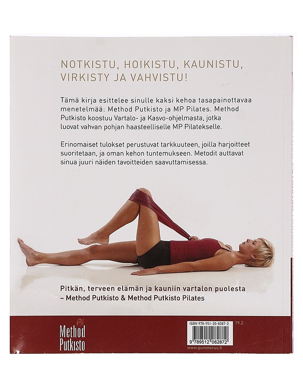 Method Putkiston parhaat & Pilates : syvävenytys, syväjumppa, kasvo-ohjelma, Pilates - Putkisto, Marja - Tietokirjat ja oppaat - 10105388549 - 1