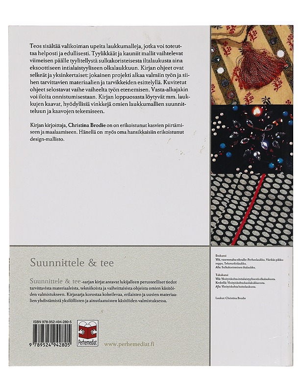 Muodikkaita laukkuja - Brodie, Christina - Tietokirjat ja oppaat - 10105388553 - 1
