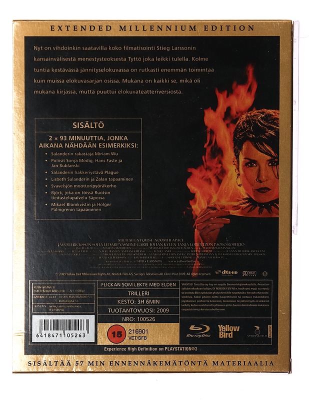 Tyttö joka leikki tulella - Blu-ray - Blu-ray-levyt - 10105388561 - 1