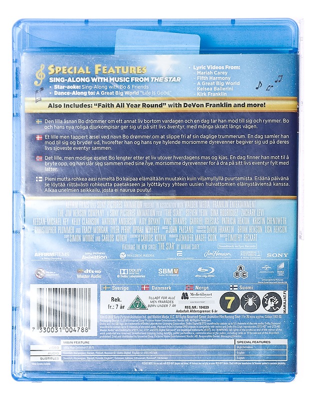 The Star - Blu-ray-levyt - 10105388589 - 1