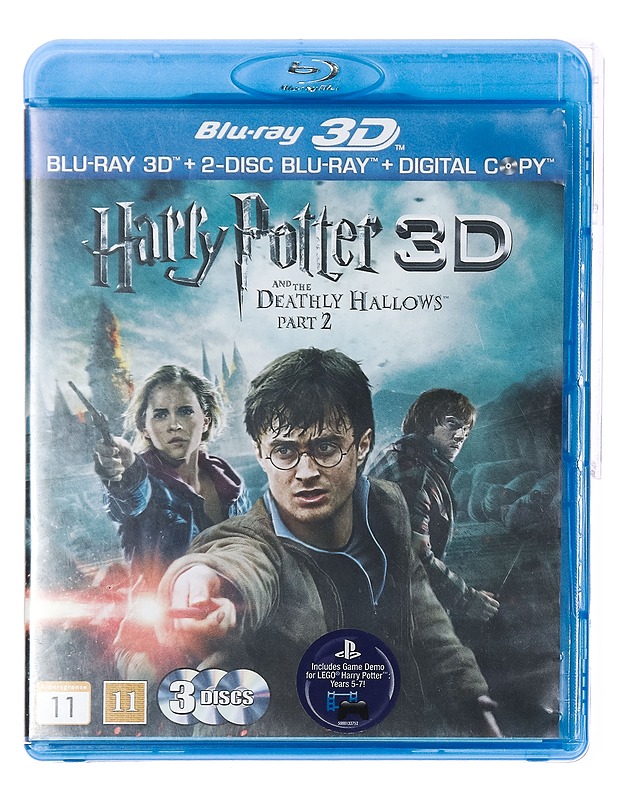 Harry Potter And The Deathly hallows  part 2- Blu-ray  - Blu-ray-levyt - 10105388613 - 0