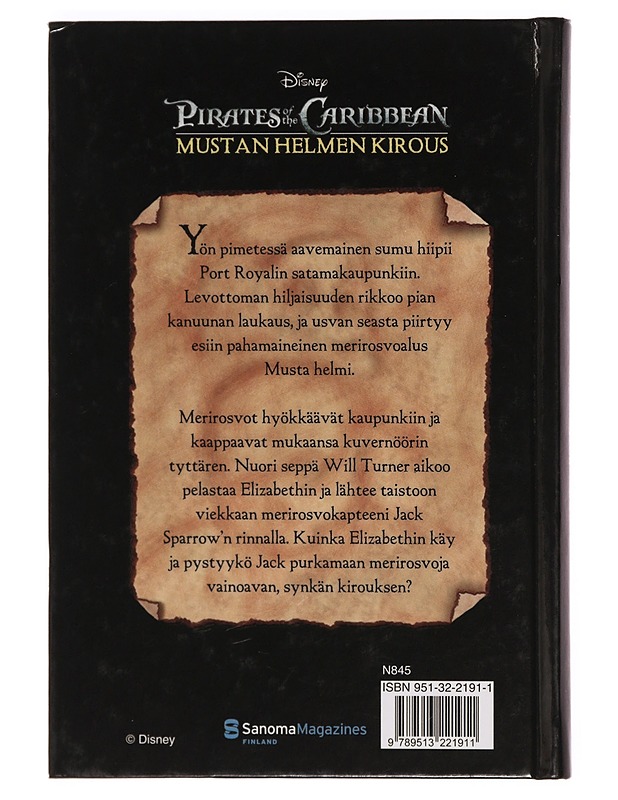 Pirates of theCaribbean: Mustan Helmen Kirous - Nuorten kirjat - 10105388704 - 1